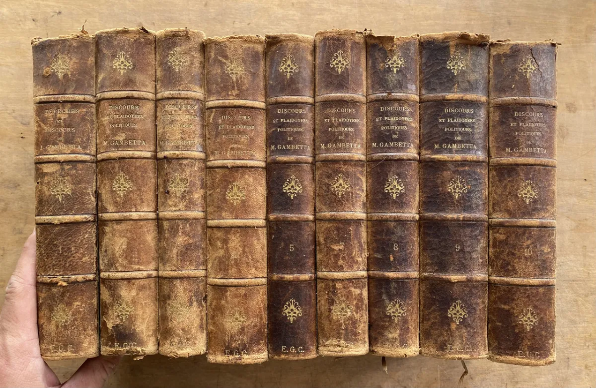 Depeches circulaires decrets - Gambetta (jj5)