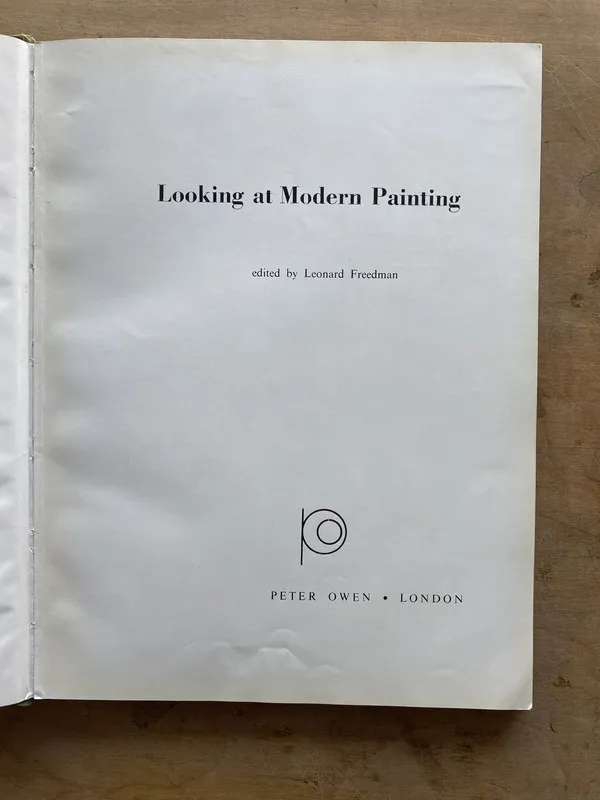 Looking at modern painting - Freedman Leonard (k0)