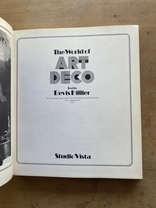 The world of art deco - Hillier Bevis (k0)