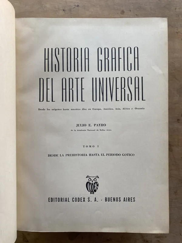 Historia grafica del arte universal - Payro Julio E. (k0)