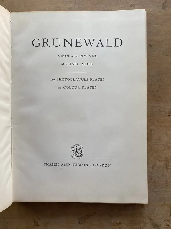 Grunewald - Pevsner Nikolaus; Meier Michael (k0)