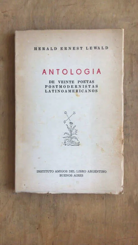 Antologia De Veinte Poetas Postmodernistas Lat- Lewald (bb6)