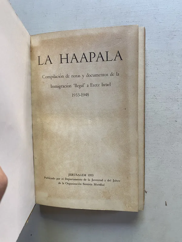 - Departamento de la Juventud y del Jalutz de la Organizaci