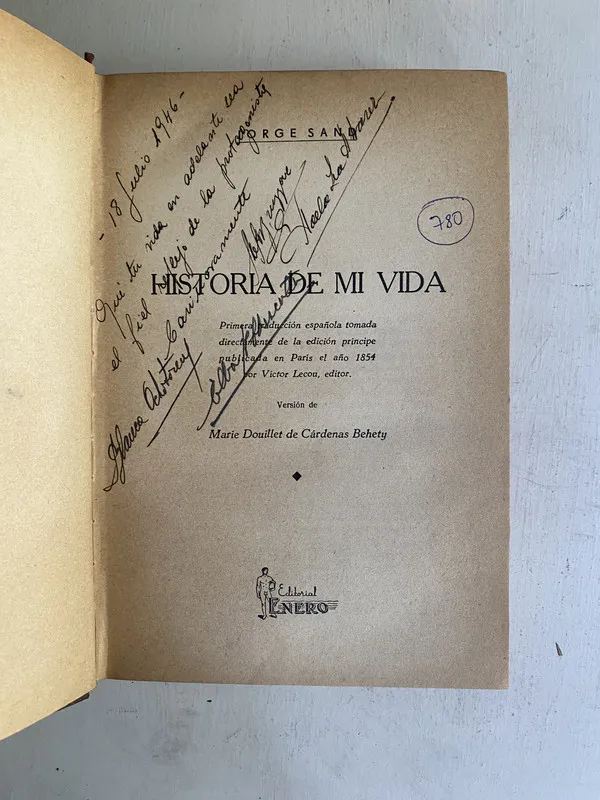 Historia de mi vida - Sand Jorge (4e1)