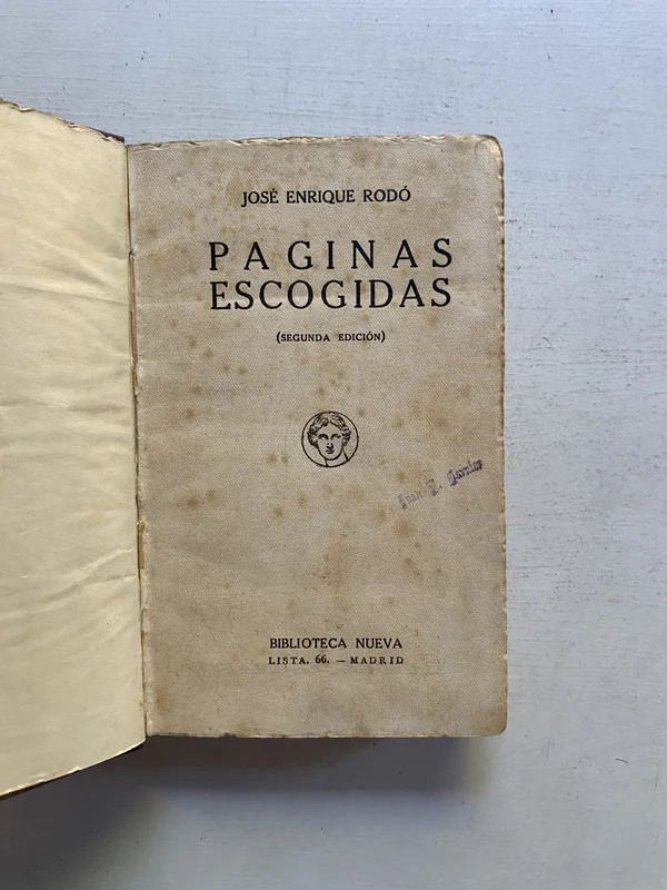 Paginas escogidas - Rodo Jose Enrique (4e2)