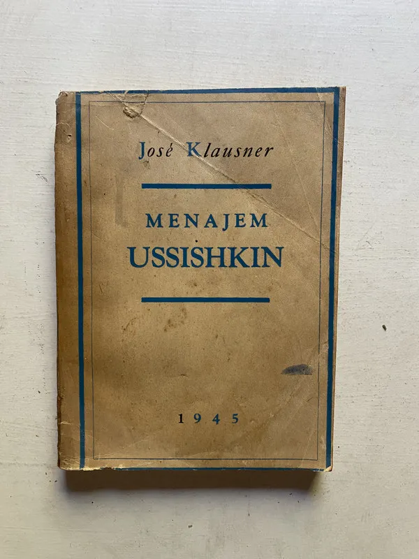 Menajem ussishkin - Klausner Jose (4e2)