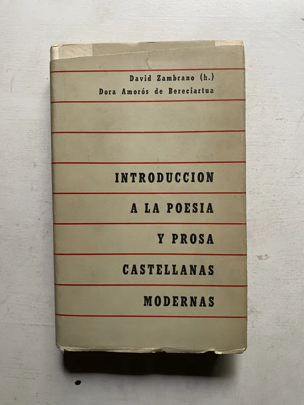 Introduccion a la poesia y prosa - Zambrano (4e3)