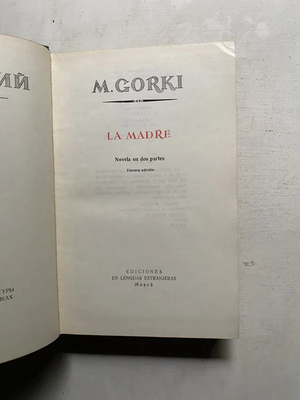 La madre - Gorki M. (4e3)
