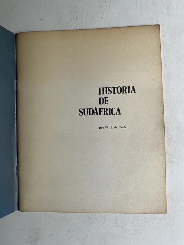 Historia de sudafrica - De Kock W. J. (4e7)