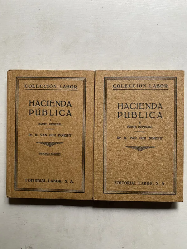 Hacienda publica - Van der Borght R. (4e4)