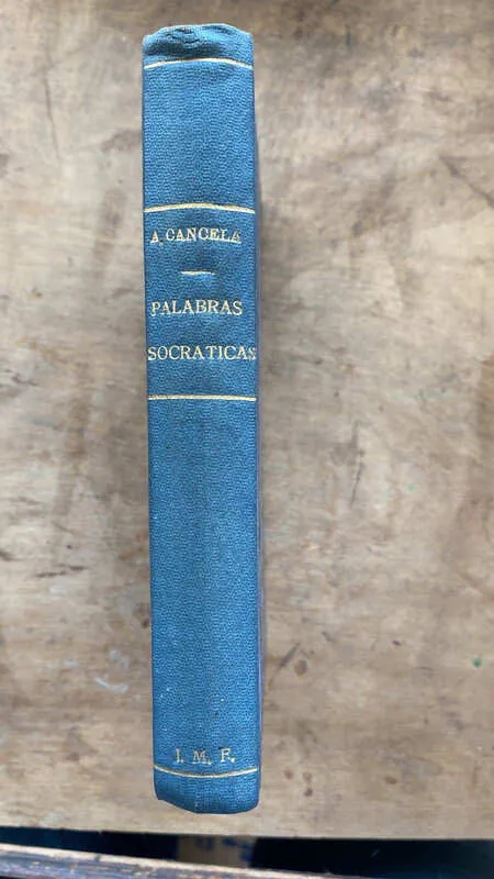 Palabras Socraticas - Cancela, Arturo (Ff5)