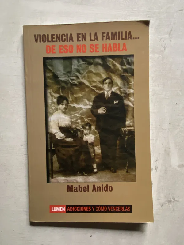 Tapa de Violencia en la familia… de eso no se habla - Anido (4e6)