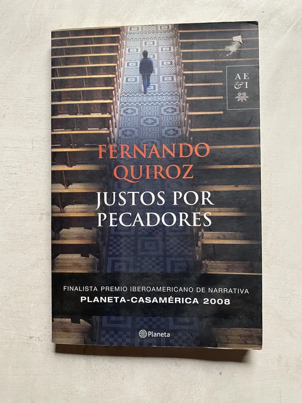 Tapa de Justos por pecadores - Quiroz Fernando (4e6)