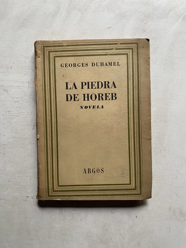 Tapa de La piedra de horeb - Duhamel Georges (4e6)