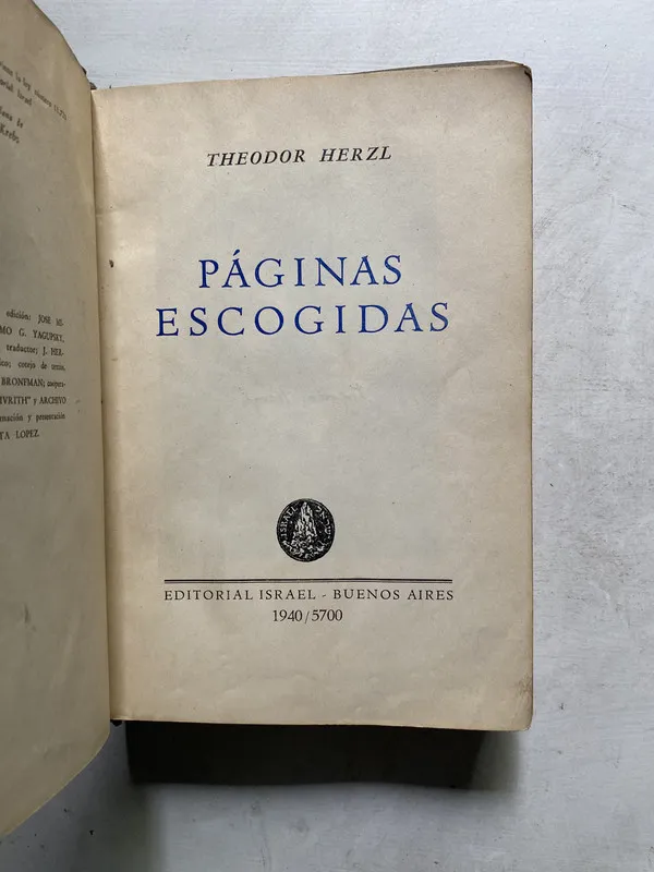 Paginas Escogidas - Herzl Theodor (4k5)
