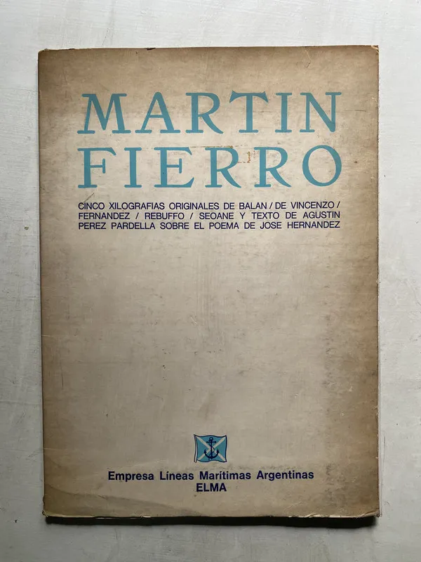 Tapa de Martin Fierro - Hernandez Jose (4k5)