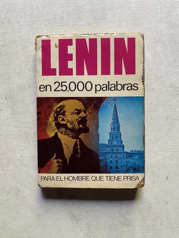 Tapa de Lenin en 25.000 palabras - (4k4)