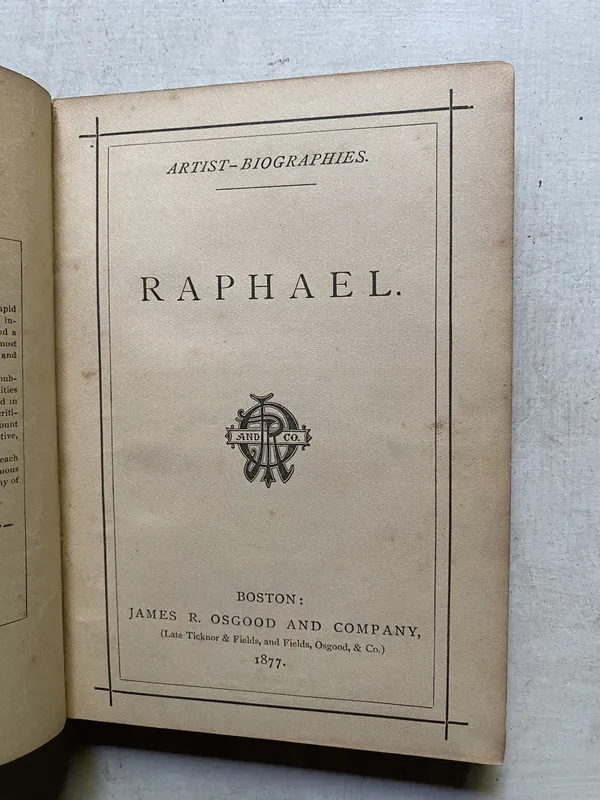 Artist-Biographies - Raphael (4k4)