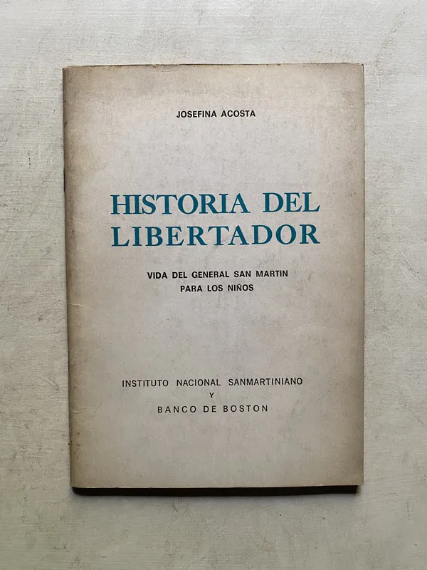Historia del Libertador - Acosta Josefina (4k4)