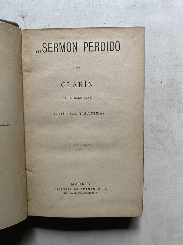 ...Sermon Perdido - Alas Leopoldo (4k4)