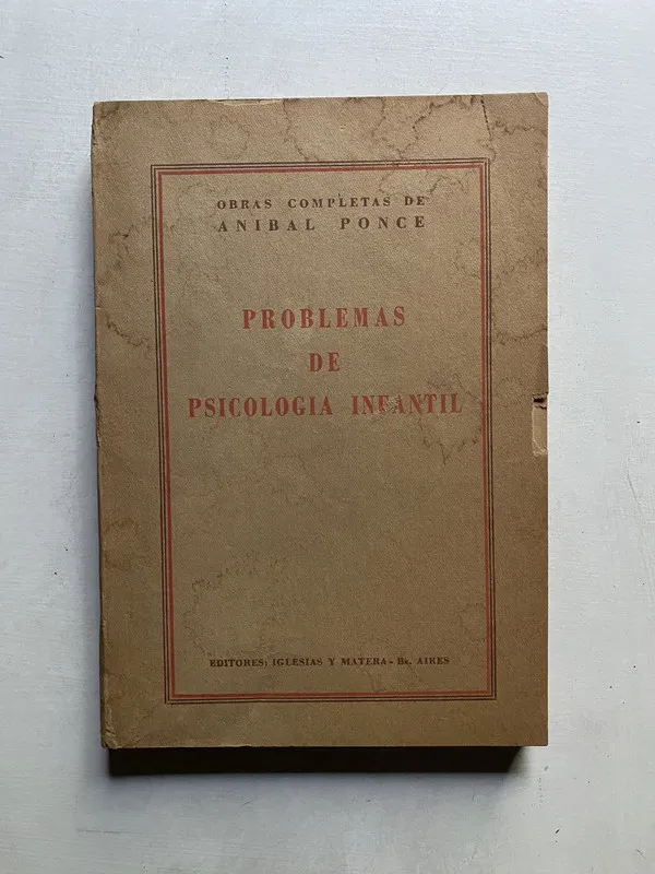 Problemas de Psicologia Infantil - Ponce Anibal (4k3)