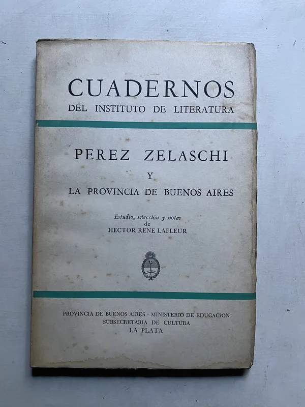 Perez Zelaschi y la Provincia de Buenos - Lafleur (4k3)