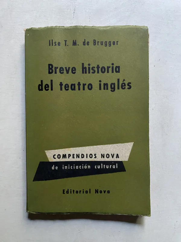 Breve historia del teatro ingles - de Brugger (4k2)