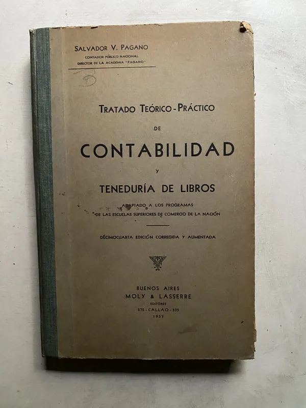 Tratado Teorico-Practico de Contabilidad y - Pagano (4k2)