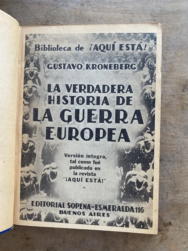 La verdadera historia de la Guerra Europea - Kroneberg (jj6