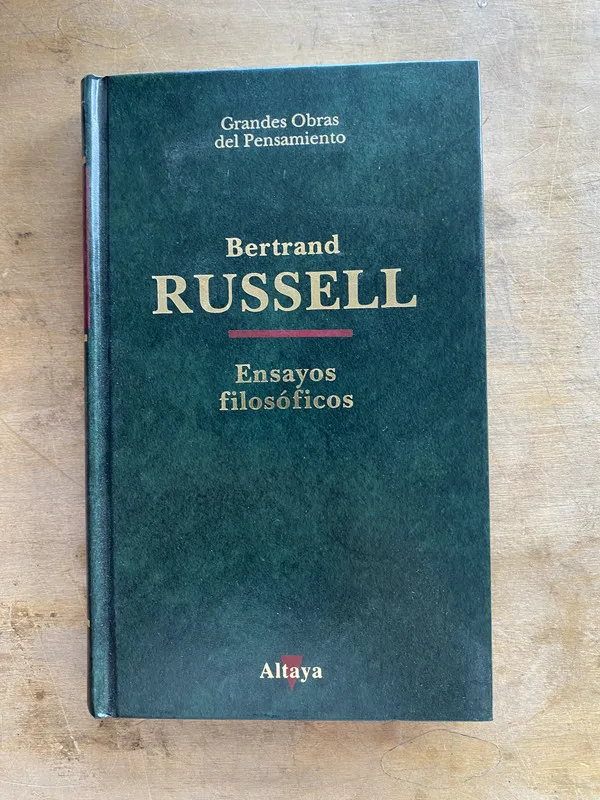 Ensayos filosoficos - Russell Bertrand (jj6)