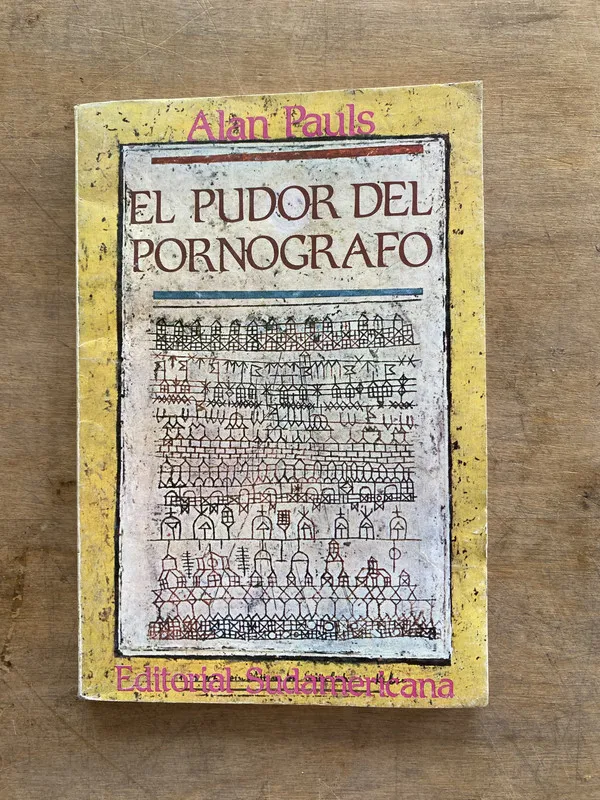 Tapa de El pudor del pornografo - Pauls Alan (jj7)