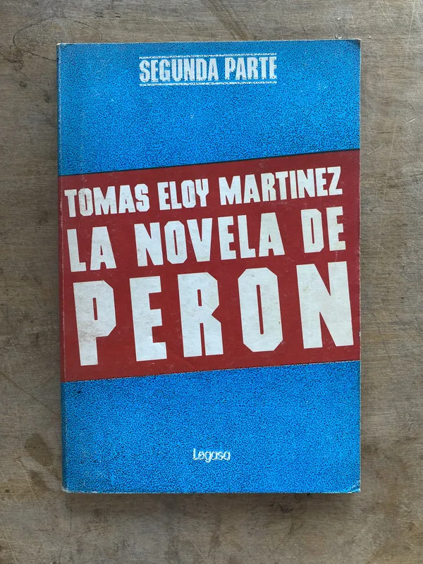 Tapa de La novela de Peron - Martinez Tomas Eloy (jj7)