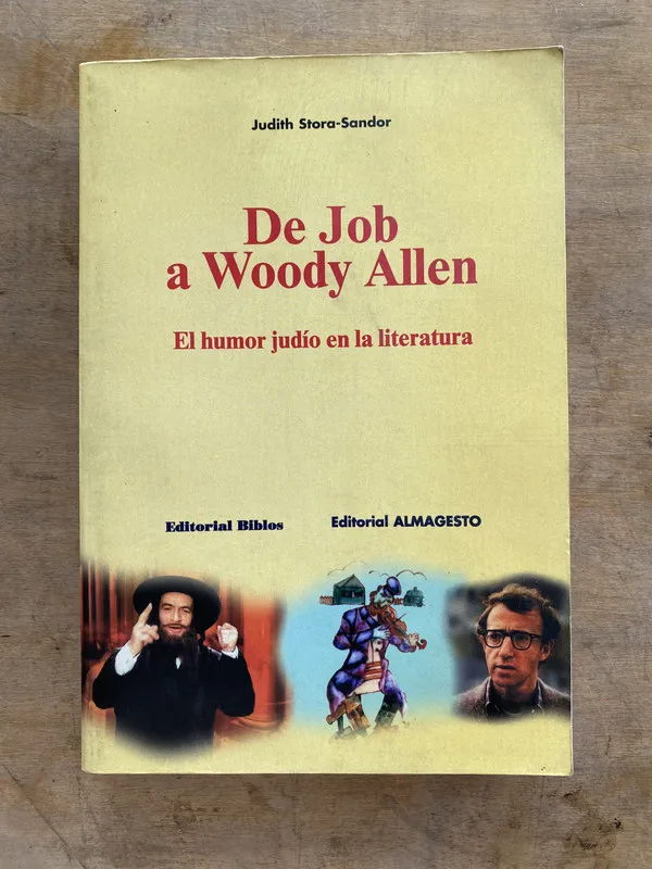 Tapa de De Job a Woody Allen - Stora-Sandor Judith (jj7)