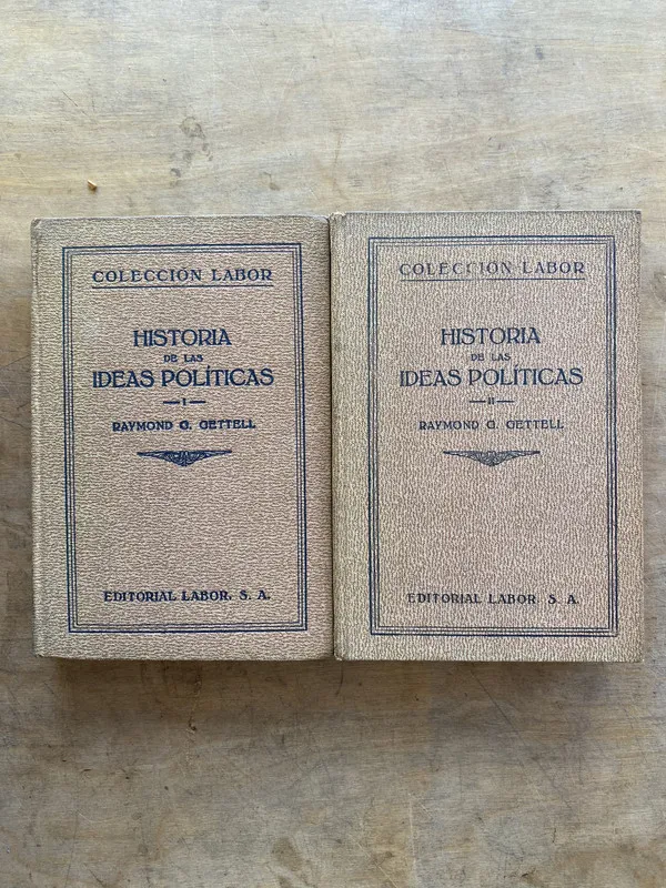 Historia de las Ideas Politicas - Gettell Raymond G. (hh6)