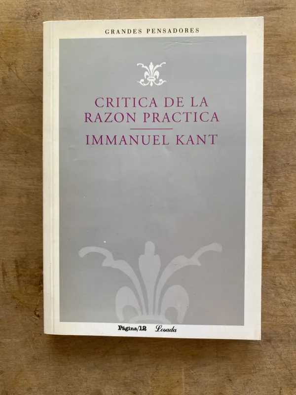 Critica de la Razon Practica - Kant Immanuel (hh6)