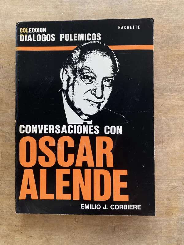 Tapa de Conversaciones con Oscar Alende - Corbiere Emilio J. (hh6)