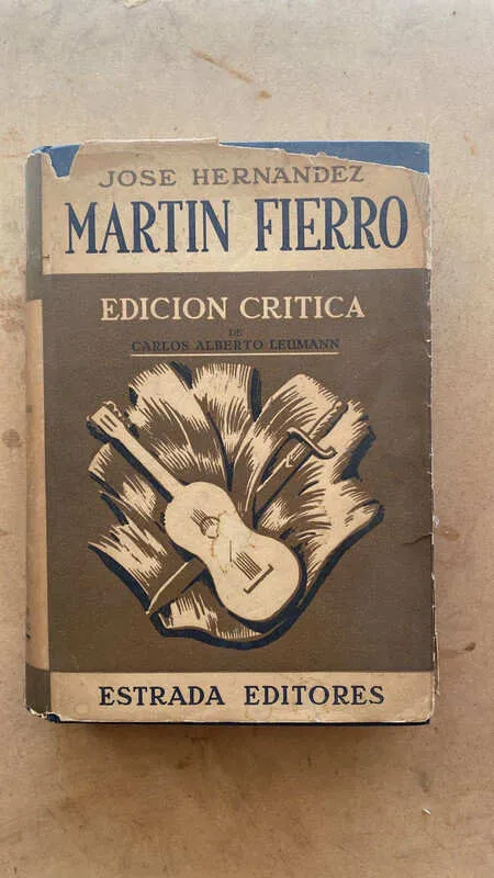 Martin Fierro. Edicion Critica De Leumann - Hernandez (k7)