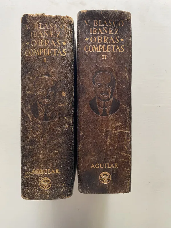 Tapa de Obras Completas - Ibañez V. Blasco (4o1)