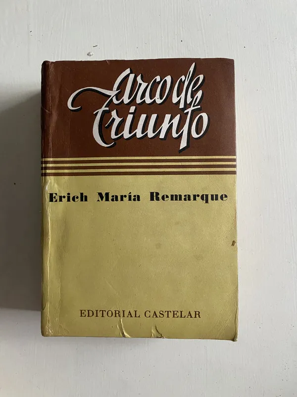 Tapa de Arco de Triunfo - Remarque Erich Maria (4o1)