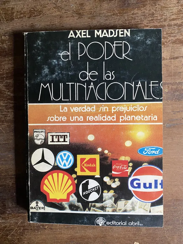 Tapa de El poder de las multinacionales - Madsen Axel (4p7)