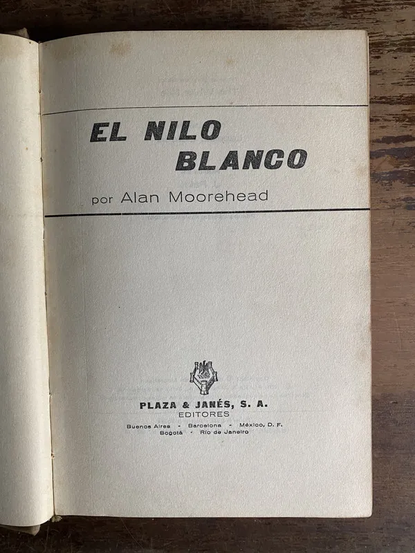 El Nilo Blanco - Moorehead Alan (4p6)