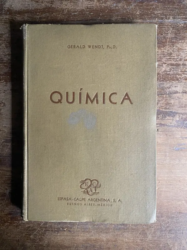 Quimica - Wendt Gerald (4p6)