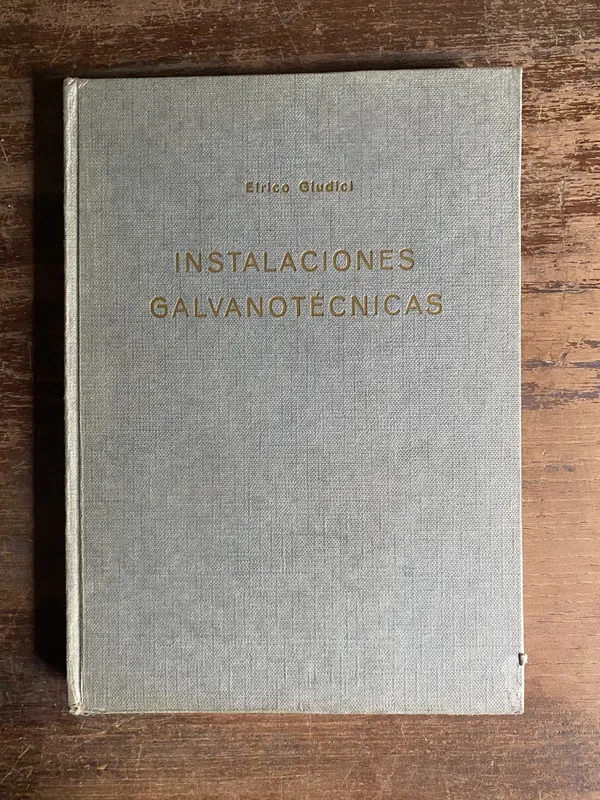 Instalaciones Galvanotecnicas - Giudici Enrico (4p5)