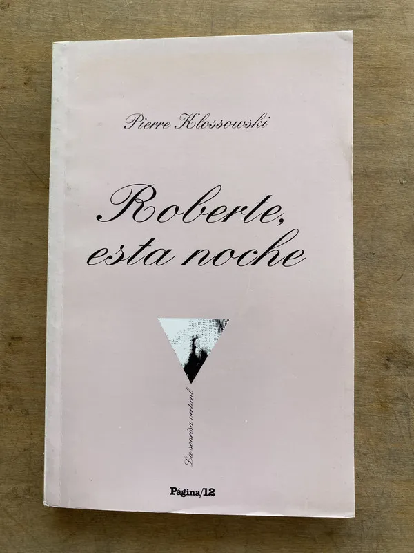 Tapa de Roberte esta noche - Klossowski Pierre (hh6)