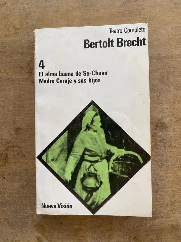 Tapa de Teatro Completo 4 - Brecht Bertolt (oo7)