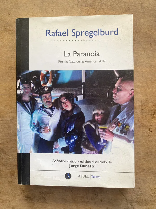 Tapa de La Paranoia - Spregelburd Rafael (PP7)