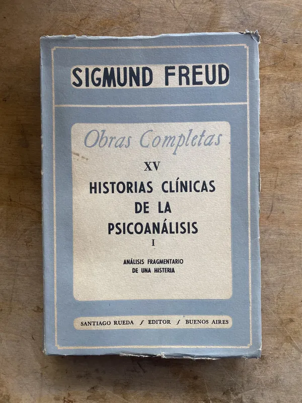 Obras Completas XV - Historias Clinicas de la - Freud (PP7)