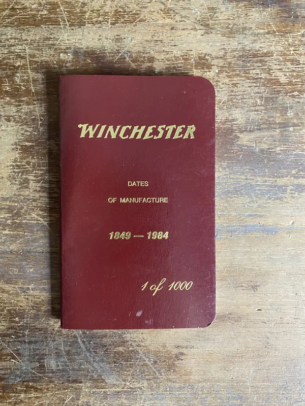 Winchester Dates of Manufacture - George Madis (4k1)