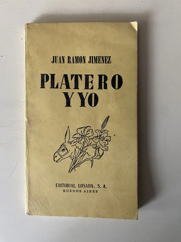 Tapa de Platero y Yo - Jimenez Juan Ramon (4o2)
