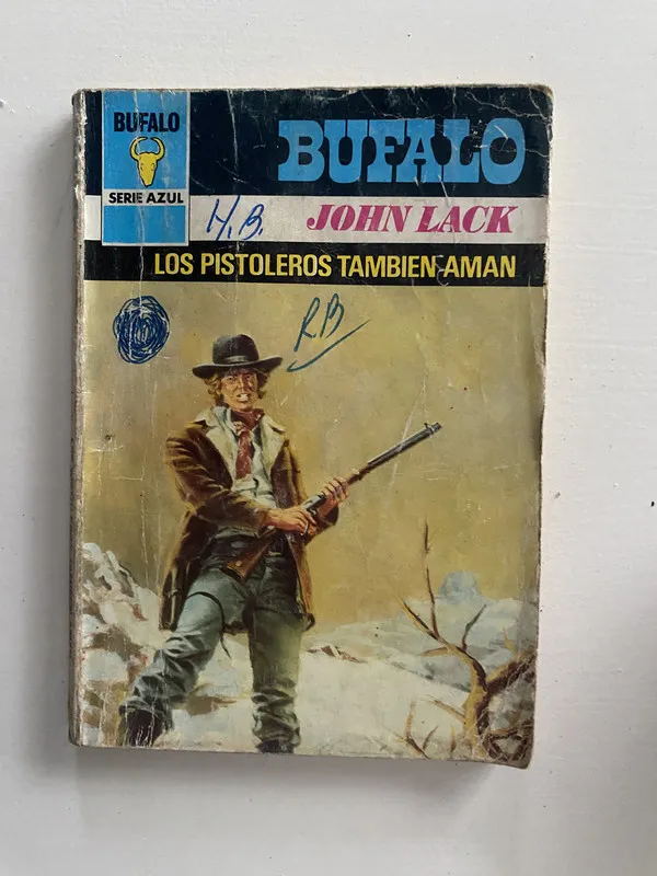 Tapa de Los pistoleros tambien aman - Lack John (4o2)